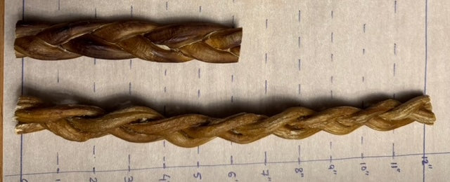 7-8 Inches Braided Bully Sticks
