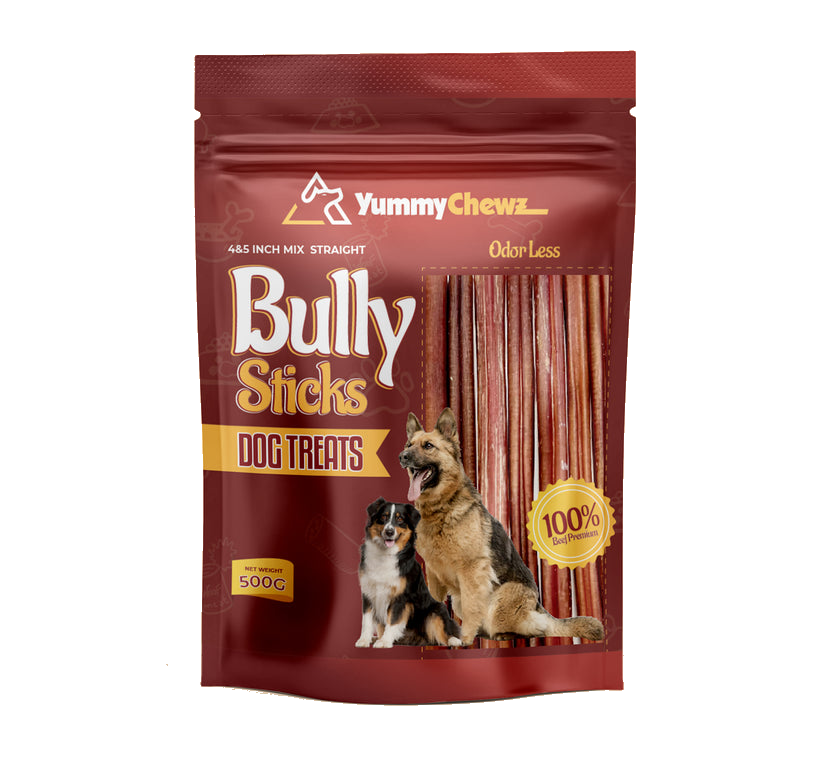 4-5 Inches Straight Thick Bully Sticks