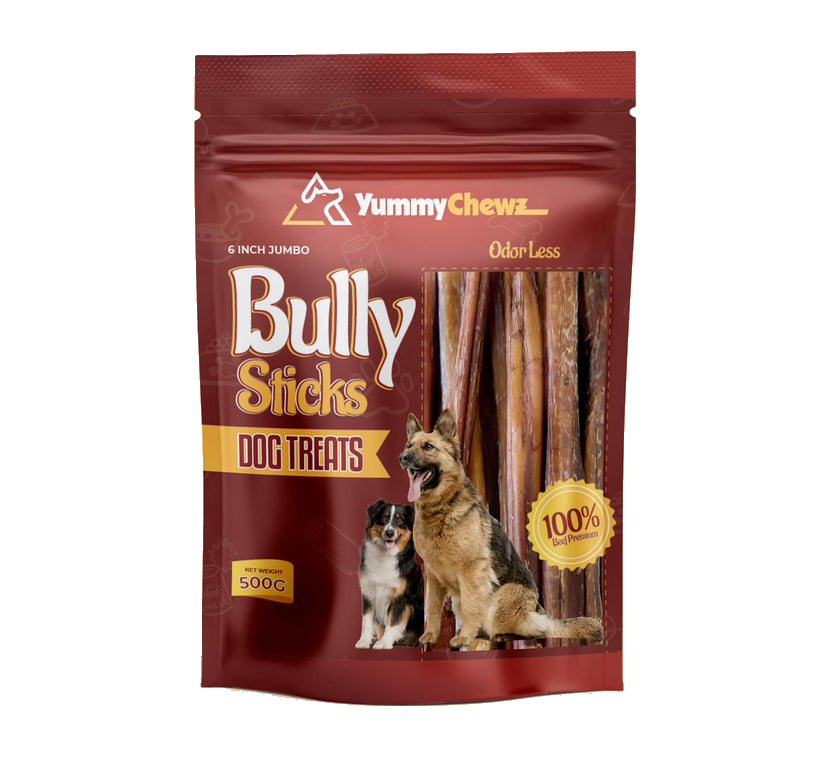 6 Inches Jumbo Bully Sticks