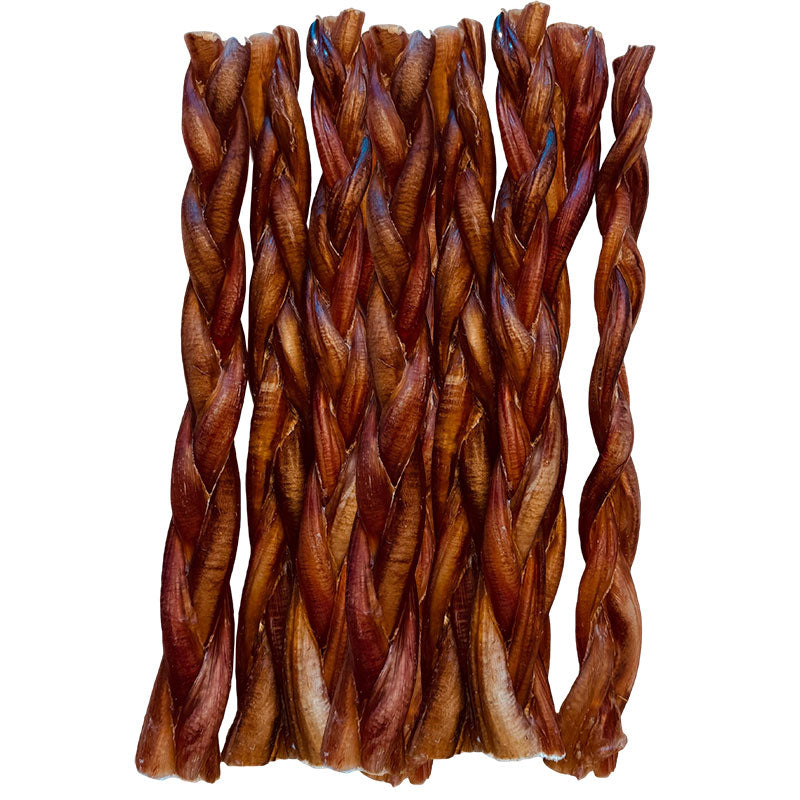 12 Inch Braided Bully Sticks
