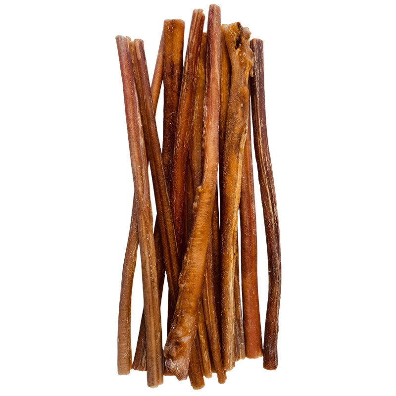 12 Inch Standard Organic Bully Sticks Odor-Free for Dogs - Yummy Chewz