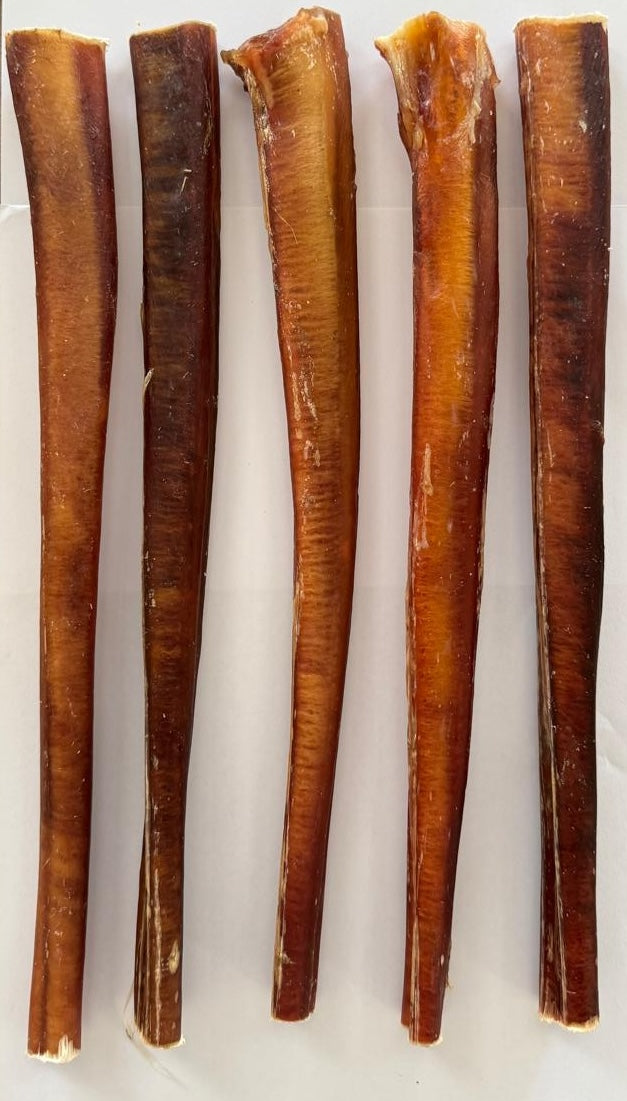 Bully Stick 12 inches jumbo (>70 grams) Approx 8 count - $34.50/lbs - $4.74/count