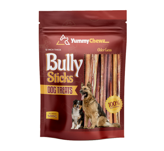 12 Inches Thick Bully Sticks