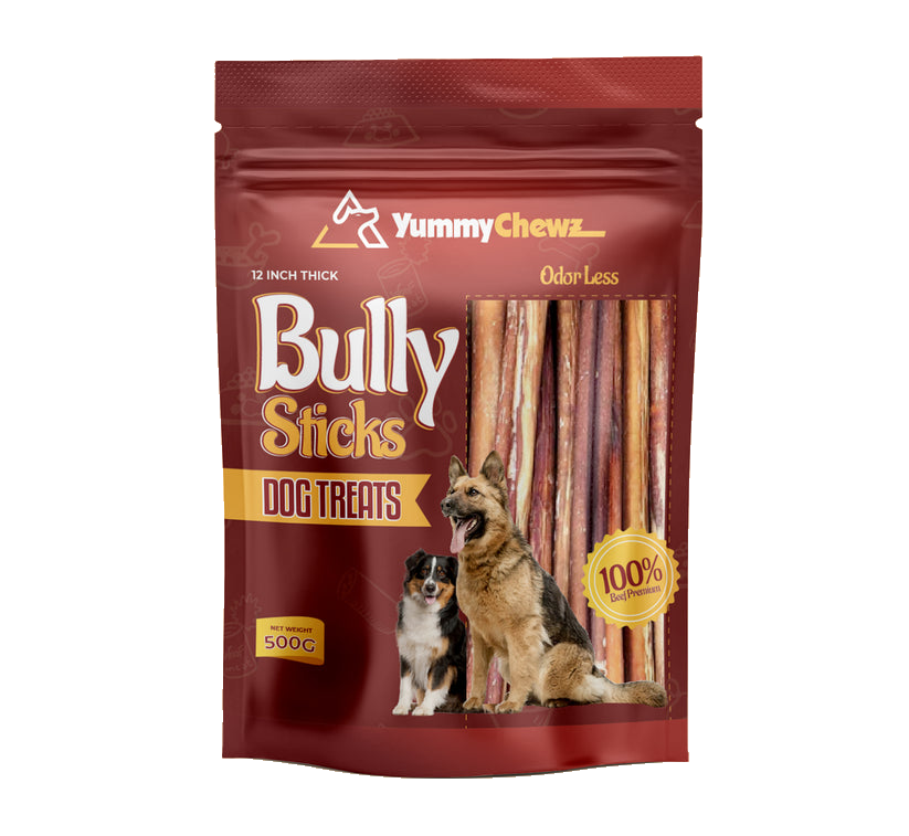 12 Inches Thick Bully Sticks