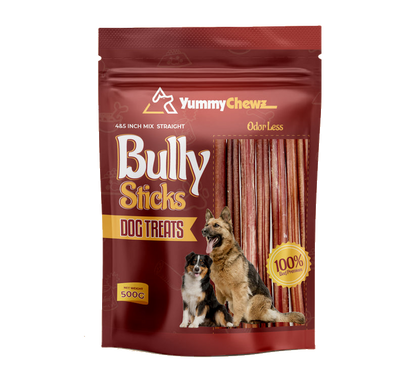 4-5 Inches Straight Thick Bully Sticks