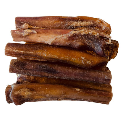 6 Inch Jumbo Organic Bully Sticks Odor-Free for Dogs - Yummy Chewz