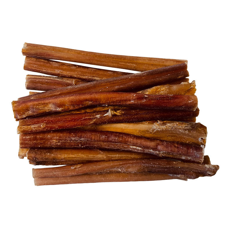 6 Inch Standard Organic Bully Sticks Odor-Free for Dogs - Yummy Chewz