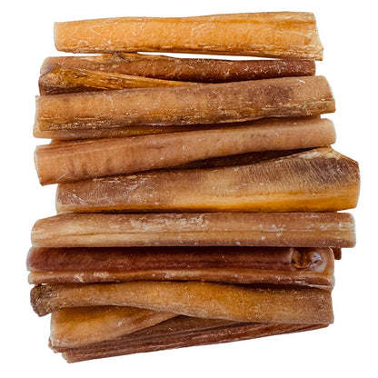 6 Inch Thick Organic Bully Sticks Odor-Free for Dogs - Yummy Chewz