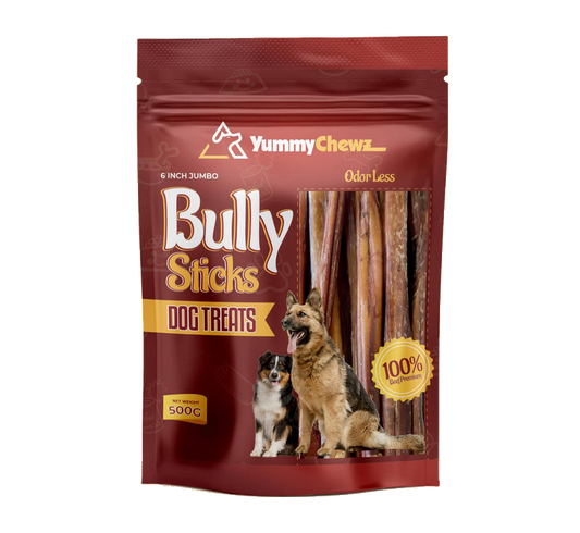 6 Inches Jumbo Bully Sticks