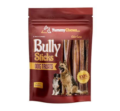 6 Inches Jumbo Bully Sticks