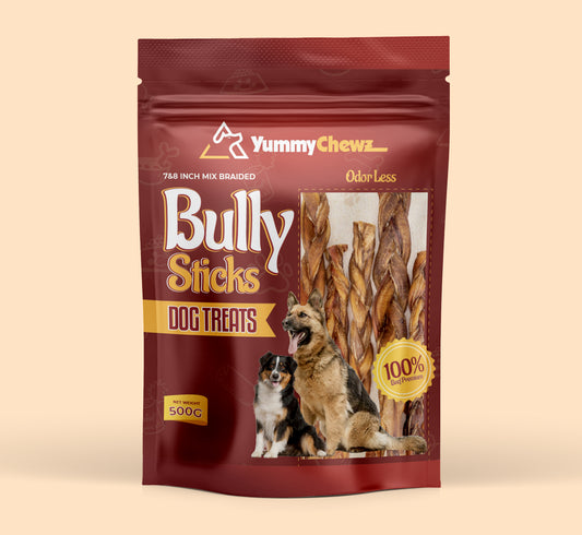 Bully Stick 7 & 8 inches braided- $26.31/lbs