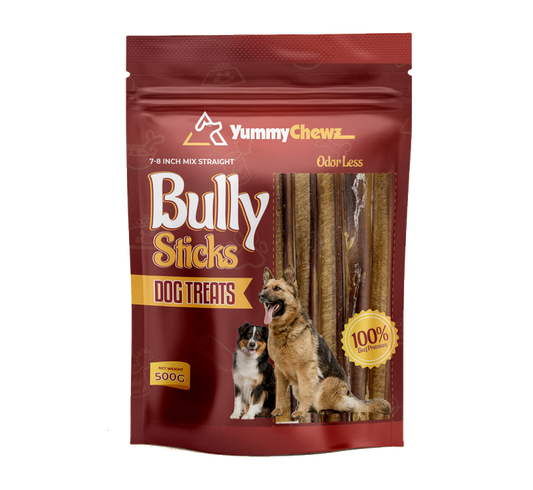 7-8 Inches Straight Bully Sticks